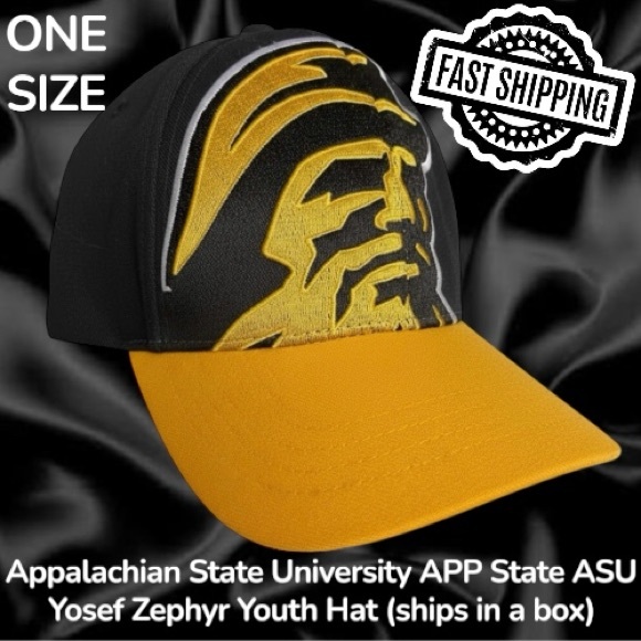 Zephyr Appalachian State University Mountaineers Youth Hat FREE SHIPPING - Picture 1 of 5